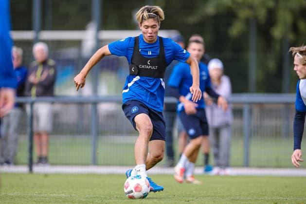 02 09 2025, Soccer, Training Karlsruher SC, 2 Soccer Bundesliga, Training ground at BBBank Wildpark Stadium Karlsruhe, Season 2025 2026 Shio Fukuda KSC 13 Baden Württemberg Germany