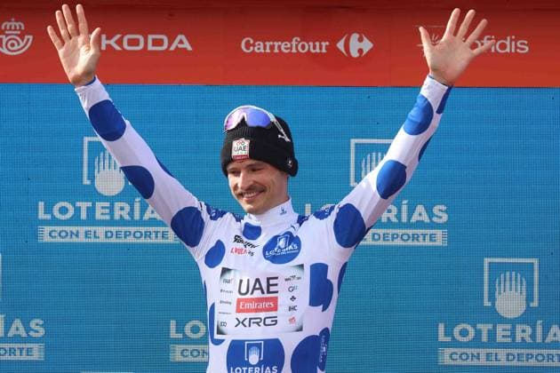 02-09-2025 Vuelta A Espana; Tappa 10 Parque De La Naturaleza Sendaviva - Larra Belagua; 2025, Uae Team Emirates - Xrg; Vine, Jai; Larra Belagua; 