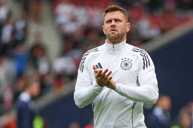 UEFA Nations League match for 3rd place 24 25 Germany France on 08 06 2025 at the MHP Arena in Stuttgart Niclas Füllkrug Fuellkrug Fullkrug Germany 9 claps MH