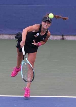 Julia Stusek, Girls Singles, Girls Singles, US Open Championships 2023, USTA Billie Jean King National Tennis Center, Flushing Meadows, New York, USA Copyright: xJuergenxHasenkopfx