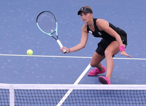 Julia Stusek, Girls Singles, Girls Singles, US Open Championships 2023, USTA Billie Jean King National Tennis Center, Flushing Meadows, New York, USA Copyright: xJuergenxHasenkopfx