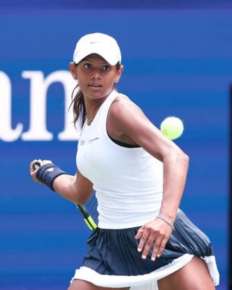 Maaya Rajeshwaran Revathi IND , Girls Singles, Girls Singles US Open Championships 2023, USTA Billie Jean King National Tennis Center, Flushing Meadows, New York, USA Copyright: xJuergenxHasenkopfx