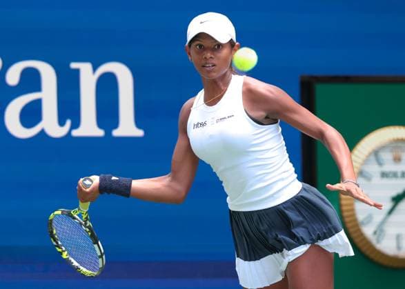 Maaya Rajeshwaran Revathi IND , Girls Singles, Girls Singles US Open Championships 2023, USTA Billie Jean King National Tennis Center, Flushing Meadows, New York, USA Copyright: xJuergenxHasenkopfx