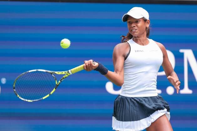Maaya Rajeshwaran Revathi IND , Girls Singles, Girls Singles US Open Championships 2023, USTA Billie Jean King National Tennis Center, Flushing Meadows, New York, USA Copyright: xJuergenxHasenkopfx