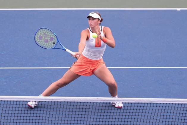 Sonja Zhenikhova Schwarz and Eva Bennemann GER , Girls Doubles, Girls Doubles, US Open Championships 2023, USTA Billie Jean King National Tennis Center, Flushing Meadows, New York, USA Copyright: xJuergenxHasenkopfx