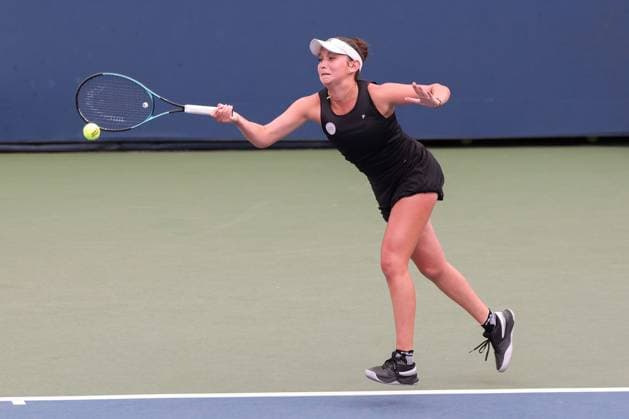Sonja Zhenikhova Schwarz and Eva Bennemann GER , Girls Doubles, Girls Doubles, US Open Championships 2023, USTA Billie Jean King National Tennis Center, Flushing Meadows, New York, USA Copyright: xJuergenxHasenkopfx
