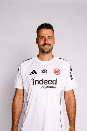 Kai Rennich Eintracht Frankfurt women portrait appointment 2025 2026 1 BL Bundesliga soccer portrait appointment, headshot, portrait, introduction, presentation, press appointment 2025 2026 Studio Shooting Studioshooting