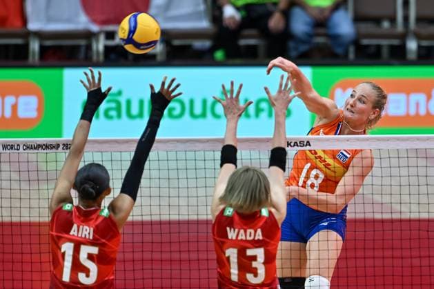 Volleyball, Women, World Championship, Netherlands - Japan