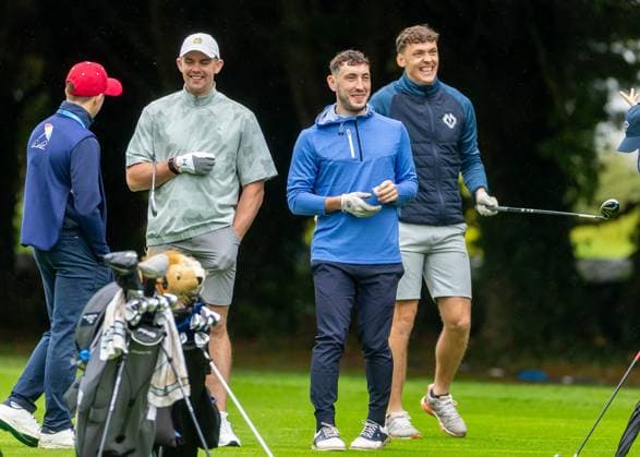 2025 Amgen Irish Open - Pro Am, The K Club, Kildare 3 9 2025 Padraic Maher, Paudie Clifford and David Clifford Padraic Maher, Paudie Clifford and David Clifford 3 9 2025  Copyright: x INPHO MorganxTreacyx 0U6A4045
