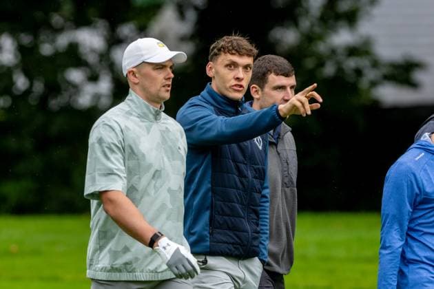 2025 Amgen Irish Open - Pro Am, The K Club, Kildare 3 9 2025 Padraic Maher and David Clifford Padraic Maher and David Clifford 3 9 2025  Copyright: x INPHO MorganxTreacyx 0U6A4182