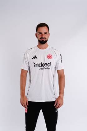 Dennis Merten Eintracht Frankfurt II U21 portrait appointment 2025 2026 Hessenliga soccer portrait appointment, headshot, portrait, introduction, presentation, press appointment 2025 2026 Studio Shooting Studioshooting