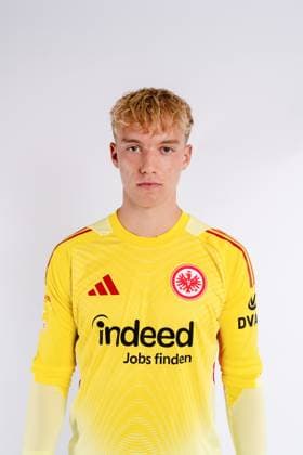 Yuriy Obert Eintracht Frankfurt II U21 portrait appointment 2025 2026 Hessenliga soccer portrait appointment, headshot, portrait, introduction, presentation, press appointment 2025 2026 Studio Shooting studio shooting