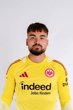 Benjamin Speight Eintracht Frankfurt II U21 portrait appointment 2025 2026 Hessenliga soccer portrait appointment, headshot, portrait, introduction, presentation, press appointment 2025 2026 Studio Shooting studio shooting