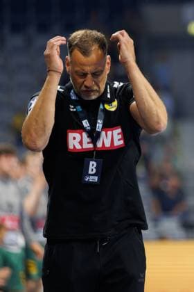Mike Machulla Rhein Neckar Loewen , Rhein Neckar Loewen vs GWD Minden, Handball, DAIKIN HBL, 2 Spieltag, Saison 2025 2026, 03 09 2025 DFB regulations prohibit any use of photographs as image sequences and or quasi video Rhein Neckar Loewen vs GWD Minden, Handball, DAIKIN HBL, 2 Spieltag, Saison 2025 2026, 03 09 2025 Copyright: xEibner-Pressefoto AlexanderxNeisx EP_ANS