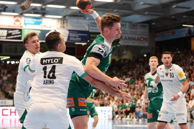 03 09 2025, Germany, Göppingen, Handball DAIKIN HBL Bundesliga Season 2025 2026, FRISCH AUF Göppingen vs Füchse Berlin, David Schmidt FAG