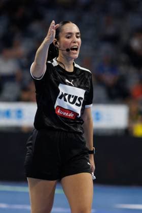 Rosana Sug, Rhein Neckar Loewen vs GWD Minden, Handball, DAIKIN HBL, 2 Spieltag, Saison 2025 2026, 03 09 2025 DFB regulations prohibit any use of photographs as image sequences and or quasi video Rhein Neckar Loewen vs GWD Minden, Handball, DAIKIN HBL, 2 Spieltag, Saison 2025 2026, 03 09 2025 Copyright: xEibner-Pressefoto AlexanderxNeisx EP_ANS