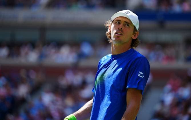 Alex De Minaur in quarter final action 2025 US Open, Day Eleven, USTA Billie Jean King National Tennis Center, New York, USA - 03 Sept 2025New York USTA Billie Jean King National T New York (NY) United States of America  Copyright: xJavierxGarcia Shutterstockx 15458346p