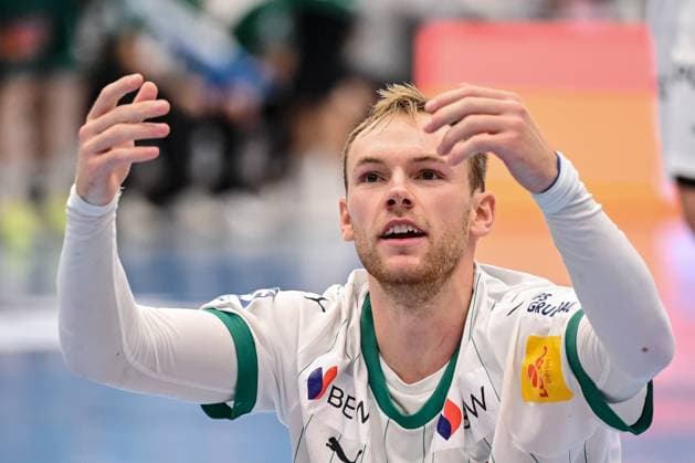 Goeppingen, Germany, 03 09 25 Mathias Gidsel Füchse Berlin gestures during the Daikin Handball Bundesliga match between FRISCH AUF Goeppingen vs Füchse Berlin at EWS Arena on September 03, 2025 in Goeppingen, Germany Photo by Harry Langer DeFodi Images Goeppingen, Germany, 03 09 25 Mathias Gidsel Füchse Berlin gestures during the Daikin Handball Bundesliga match between FRISCH AUF Goeppingen vs Füchse Berlin at EWS Arena on September 3, 2025 in Goeppingen, Germany Photo by Harry Langer DeFodi Images Photo by Harry Langer DeFodi Images