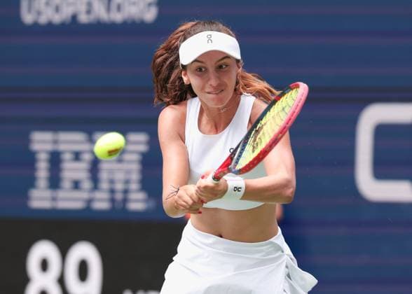 Julieta Pareja USA , Girls Singles, Girls Singles, US Open Championships 2023, USTA Billie Jean King National Tennis Center, Flushing Meadows, New York, USA Copyright: xJuergenxHasenkopfx