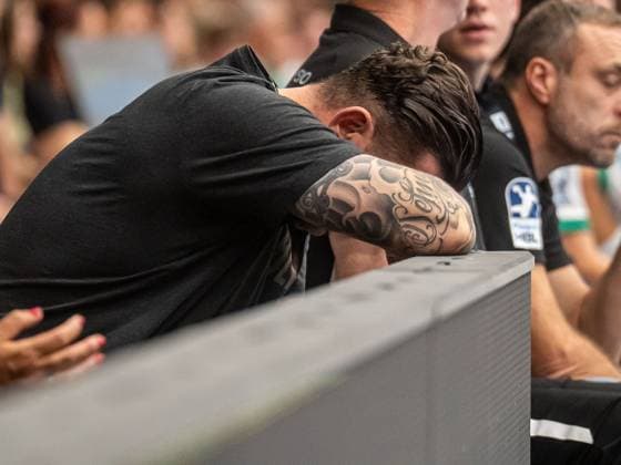 Stefan Kretzschmar, Sports Director Fuechse Berlin , Frisch Auf Goeppingen vs Fuechse Berlin, Handball, 1 Bundesliga, Men, Season 2025 2026, 03 09 2025, Frisch Auf Goeppingen vs Fuechse Berlin, Handball, 1 Bundesliga, Men, Season 2025 2026, 03 09 2025 Goeppingen Copyright: xEibner-Pressefoto MichaelxSchmidx EP_MST