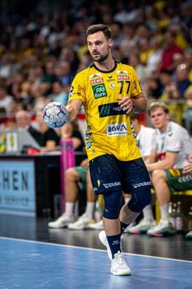 1 Handball Bundesliga, DAIKIN HBL, Rhein Neckar Löwen GWD Minden 03 09 2025 Dani Baijens 77 Rhein Neckar Löwen Freisteller, 1 Handball Bundesliga, Rhein Neckar Löwen - GWD Minden, Mannheim, SAP Arena, 03 09 2025 1 Handball Bundesliga, Rhein Neckar Löwen - GWD Minden, Mannheim, SAP Arena, 03 09 2025 Copyright: xBEAUTIFULxSPORTS Gelhardtx