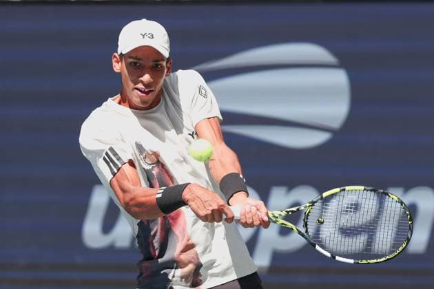Felix Auger Aliassime CAN , US Open Championships 2023, USTA Billie Jean King National Tennis Center, Flushing Meadows, New York, USA Copyright: xJuergenxHasenkopfx