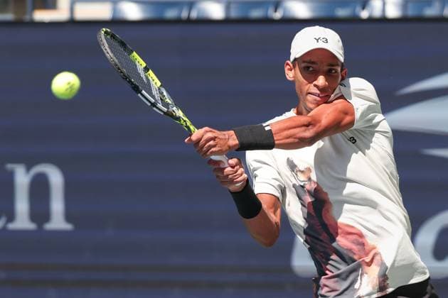 Felix Auger Aliassime CAN , US Open Championships 2023, USTA Billie Jean King National Tennis Center, Flushing Meadows, New York, USA Copyright: xJuergenxHasenkopfx