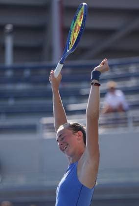 Mika Stojsavljevic of GB celebrates 2025 US Open, Day Eleven, USTA Billie Jean King National Tennis Center, New York, USA - 03 Sept 2025New York USTA Billie Jean King National T New York (NY) United States of America  Copyright: xEllaxLing Shutterstockx 15458345g