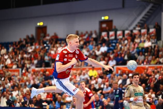 Handball I Men I Season 2025 2026 I Bundesliga I 2 Matchday I HSV Hamburg TSV Hannover Burgdorf I 03 09 2025 Frederik Bo Andersen 21, HSV Hamburg Hamburg Alsterdorfer Sporthalle Hamburg Germany Copyright: xLobeca RalfxHomburgx
