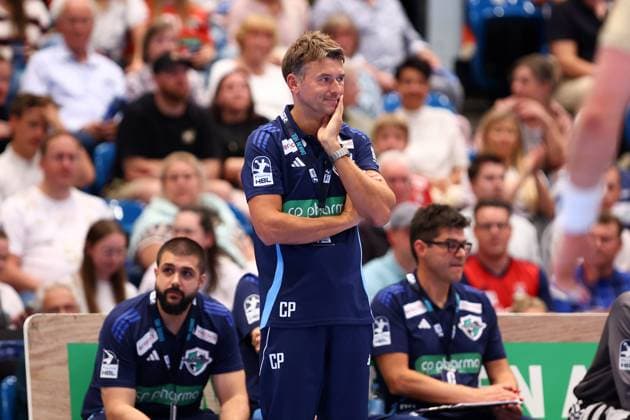 Christian Prokop Coach, TSV Hannover Burgdorf Handball I Men I Bundesliga Daikin HBL I Season 2025 2026 I 2 Matchday I HSV Hamburg TSV Hannover Burgdorf I 03 09 2025 I Sporthalle Hamburg