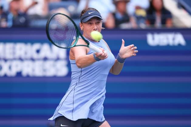 Amanda Anisimova, US Open Championships 2023, USTA Billie Jean King National Tennis Center, Flushing Meadows, New York, USA Copyright: xJuergenxHasenkopfx