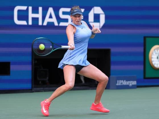 Amanda Anisimova, US Open Championships 2023, USTA Billie Jean King National Tennis Center, Flushing Meadows, New York, USA Copyright: xJuergenxHasenkopfx