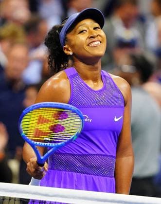 Naomi Osaka celebrates her quarter final win over Karolina Muchova 2025 US Open, Day Eleven, USTA Billie Jean King National Tennis Center, New York, USA - 03 Sept 2025New York USTA Billie Jean King National T New York (NY) United States of America  Copyright: xJavierxGarcia Shutterstockx 15458346cv