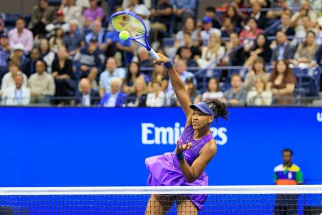 September 3, 2025, Flushing Meadows, New York, USA: Naomi Osaka hits an overhead smash during a match against Karolina Muchova on Day 11 of the 2025 US Open at USTA Billie Jean King National Tennis Center on Wednesday September 3, 2025 in the Flushing neighborhood of the Queens borough of New York City. JAVIER ROJAS PI Flushing Meadows USA - ZUMAp124 20250903_zaa_p124_131 Copyright: xJavierxRojasx
