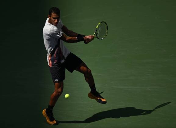 FLUSHING NY- SEPTEMBER 03: Alex de Minaur Vs Felix Auger-Aliassime during the Quarterfinals On Arthur Ashe Stadium at the USTA Billie Jean King National Tennis Center on September 3, 2025 in Flushing Queens. Copyright: xmpi04x xMediaPunchx Copyright: xIMAGO MediaPunchx