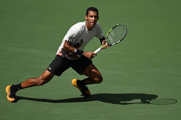 FLUSHING NY- SEPTEMBER 03: Alex de Minaur Vs Felix Auger-Aliassime during the Quarterfinals On Arthur Ashe Stadium at the USTA Billie Jean King National Tennis Center on September 3, 2025 in Flushing Queens. Copyright: xmpi04x xMediaPunchx Copyright: xIMAGO MediaPunchx