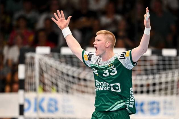 Goeppingen, Germany, 03 09 25 Ymir Oern Gislason FRISCH AUF Goeppingen gestures during the Daikin Handball Bundesliga match between FRISCH AUF Goeppingen vs Füchse Berlin at EWS Arena on September 03, 2025 in Goeppingen, Germany Photo by Harry Langer DeFodi Images Goeppingen, Germany, 03 09 25 Ymir Oern Gislason FRISCH AUF Goeppingen gestures during the Daikin Handball Bundesliga match between FRISCH AUF Goeppingen vs Füchse Berlin at EWS Arena on September 3, 2025 in Goeppingen, Germany Photo by Harry Langer DeFodi Images Photo by Harry Langer DeFodi Images