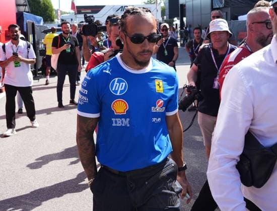04 09 2025, Autodromo Nazionale Monza, Monza, FORMULA 1 PIRELLI GRAN PREMIO D™ITALIA 2025 , in the picture Lewis Hamilton GBR , Scuderia Ferrari HP Photo by Hasan Bratic DeFodi Images