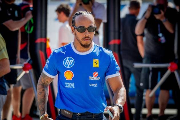 Formula 1 GP Italy Monza, Thursday, 04 09 2025 Lewis Hamilton 44, Scuderia Ferrari Formula 1 GP Italy Monza, Thursday, 04 09 2025 Copyright: xBEAUTIFULxSPORTS Erlhofx
