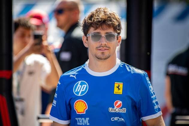 Formula 1 GP Italy Monza, Thursday, 04 09 2025 Charles Leclerc 16, Scuderia Ferrari Formula 1 GP Italy Monza, Thursday, 04 09 2025 Copyright: xBEAUTIFULxSPORTS Erlhofx