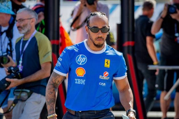Formula 1 GP Italy Monza, Thursday, 04 09 2025 Lewis Hamilton 44, Scuderia Ferrari Formula 1 GP Italy Monza, Thursday, 04 09 2025 Copyright: xBEAUTIFULxSPORTS Erlhofx