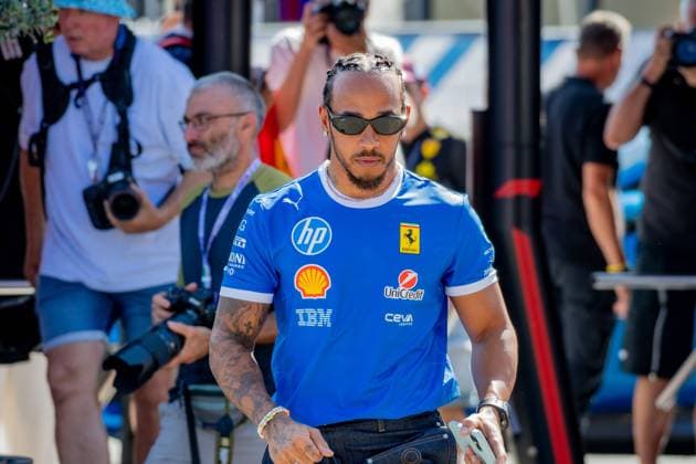 Formula 1 GP Italy Monza, Thursday, 04 09 2025 Lewis Hamilton 44, Scuderia Ferrari Formula 1 GP Italy Monza, Thursday, 04 09 2025 Copyright: xBEAUTIFULxSPORTS Erlhofx