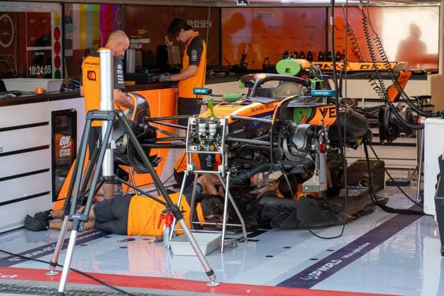 Formula 1 GP Italy Monza, Thursday, 04 09 2025 McLaren Formula 1 Team Formula 1 GP Italy Monza, Thursday, 04 09 2025 Copyright: xBEAUTIFULxSPORTS Erlhofx