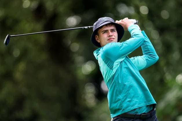 2025 Amgen Irish Open, The K Club, Kildare 4 9 2025 John Doyle on the 17th John Doyle on the 17th 4 9 2025  Copyright: x INPHO BryanxKeanex INP_8758