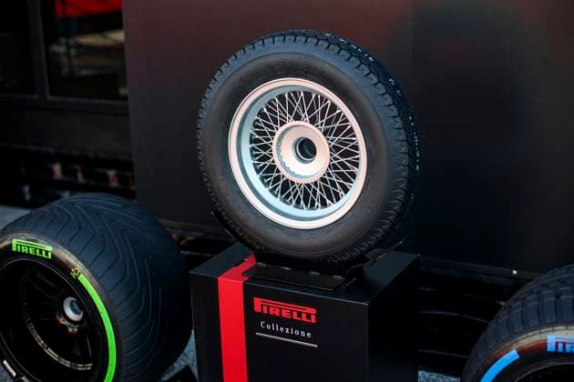 F1 - ITALIAN GRAND PRIX 2025 Pirelli tyres, pneus, tyre, pneu, during the 2025 Formula 1 Pirelli Grand Premio d™Italia, 2025 Italian Grand Prix, 16th round of the 2025 FIA Formula One World Championship, WM, Weltmeisterschaft from September 5 to 7, 2025 on the Autodromo Nazionale Monza, in Monza, Italy - MonzaItaly Copyright: xXavixBonillax