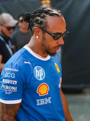 F1 - ITALIAN GRAND PRIX 2025 HAMILTON Lewis (gbr), Scuderia Ferrari SF-25, portrait during the 2025 Formula 1 Pirelli Grand Premio d™Italia, 2025 Italian Grand Prix, 16th round of the 2025 FIA Formula One World Championship, WM, Weltmeisterschaft from September 5 to 7, 2025 on the Autodromo Nazionale Monza, in Monza, Italy - MonzaItaly  Copyright: xXavixBonillax