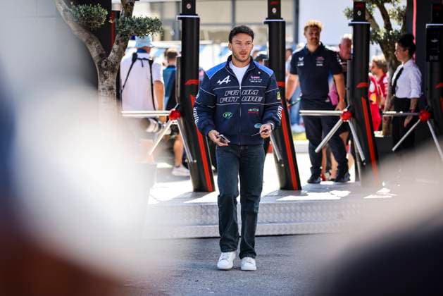 F1 - ITALIAN GRAND PRIX 2025 GASLY Pierre (fra), Alpine F1 Team A525, portrait during the 2025 Formula 1 Pirelli Grand Premio d™Italia, 2025 Italian Grand Prix, 16th round of the 2025 FIA Formula One World Championship, WM, Weltmeisterschaft from September 5 to 7, 2025 on the Autodromo Nazionale Monza, in Monza, Italy - MonzaItaly  Copyright: xXavixBonillax