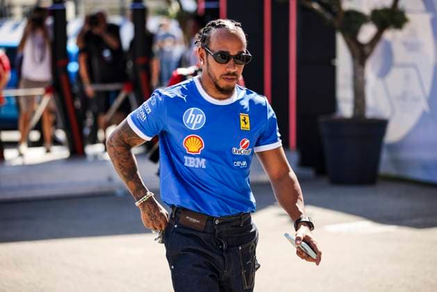 F1 - ITALIAN GRAND PRIX 2025 HAMILTON Lewis (gbr), Scuderia Ferrari SF-25, portrait during the 2025 Formula 1 Pirelli Grand Premio d™Italia, 2025 Italian Grand Prix, 16th round of the 2025 FIA Formula One World Championship, WM, Weltmeisterschaft from September 5 to 7, 2025 on the Autodromo Nazionale Monza, in Monza, Italy - MonzaItaly  Copyright: xXavixBonillax