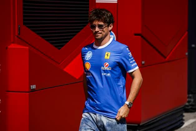 F1 - ITALIAN GRAND PRIX 2025 LECLERC Charles (mco), Scuderia Ferrari SF-25, portrait during the 2025 Formula 1 Pirelli Grand Premio d™Italia, 2025 Italian Grand Prix, 16th round of the 2025 FIA Formula One World Championship, WM, Weltmeisterschaft from September 5 to 7, 2025 on the Autodromo Nazionale Monza, in Monza, Italy - MonzaItaly  Copyright: xXavixBonillax
