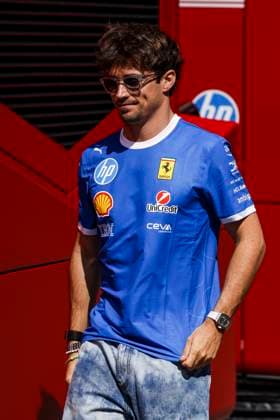 F1 - ITALIAN GRAND PRIX 2025 LECLERC Charles (mco), Scuderia Ferrari SF-25, portrait during the 2025 Formula 1 Pirelli Grand Premio d™Italia, 2025 Italian Grand Prix, 16th round of the 2025 FIA Formula One World Championship, WM, Weltmeisterschaft from September 5 to 7, 2025 on the Autodromo Nazionale Monza, in Monza, Italy - MonzaItaly  Copyright: xXavixBonillax